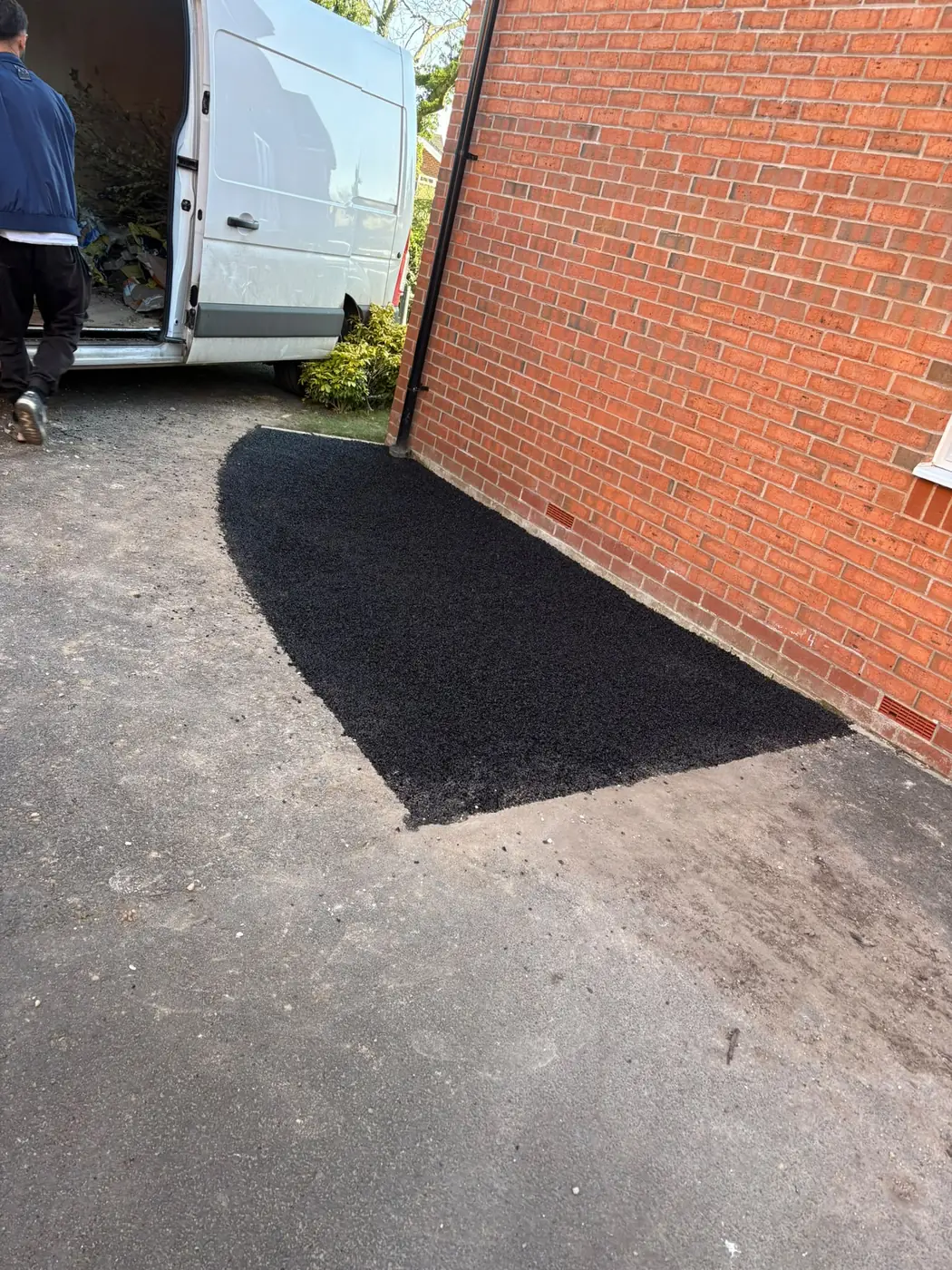 Driveway reinstatement