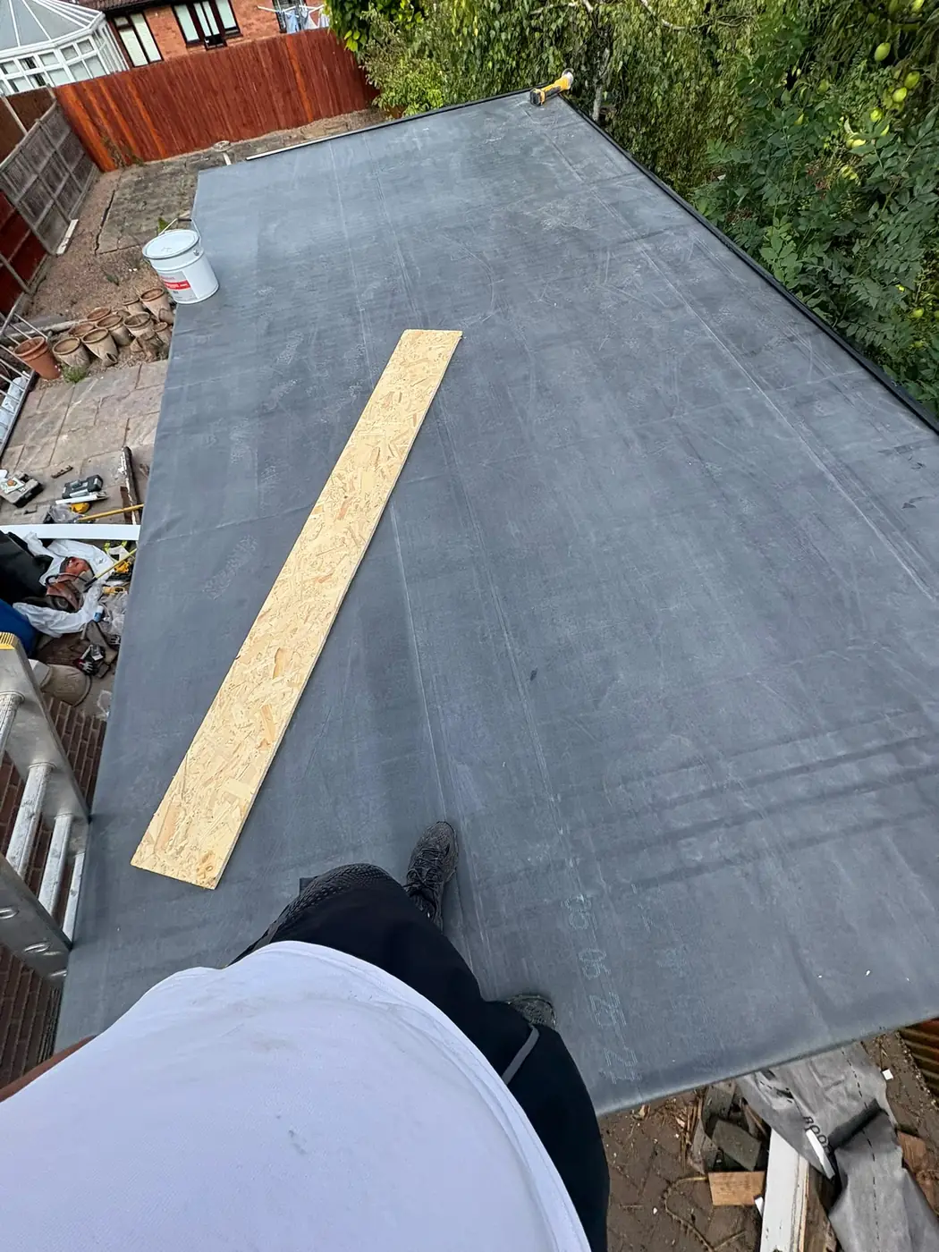 Felt & batten installation