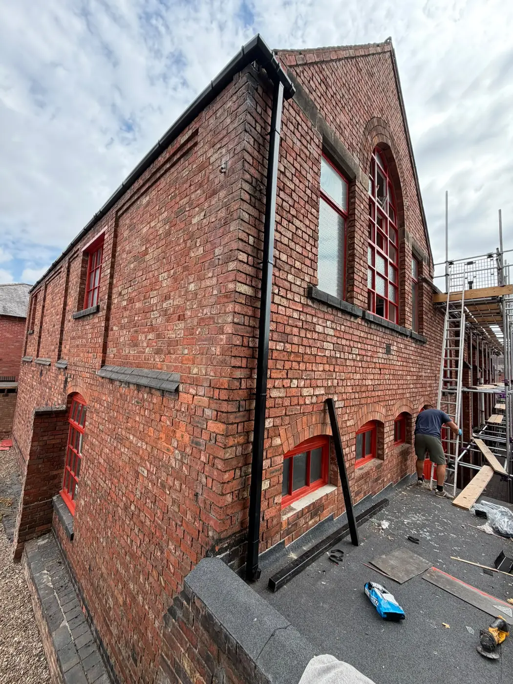 Re-roof, period building